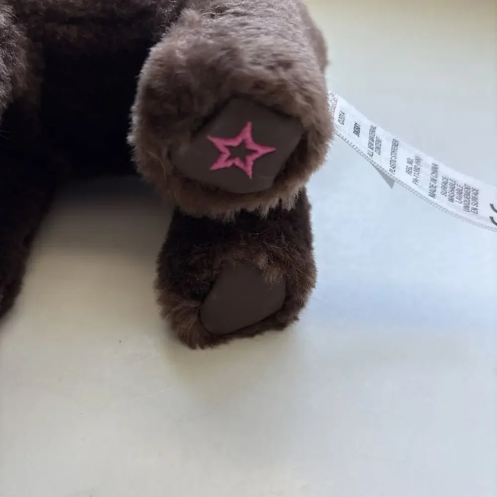 American Girl AG Doll Pet Dog Chocolate Lab Plush‎ Poseable Retired 2014